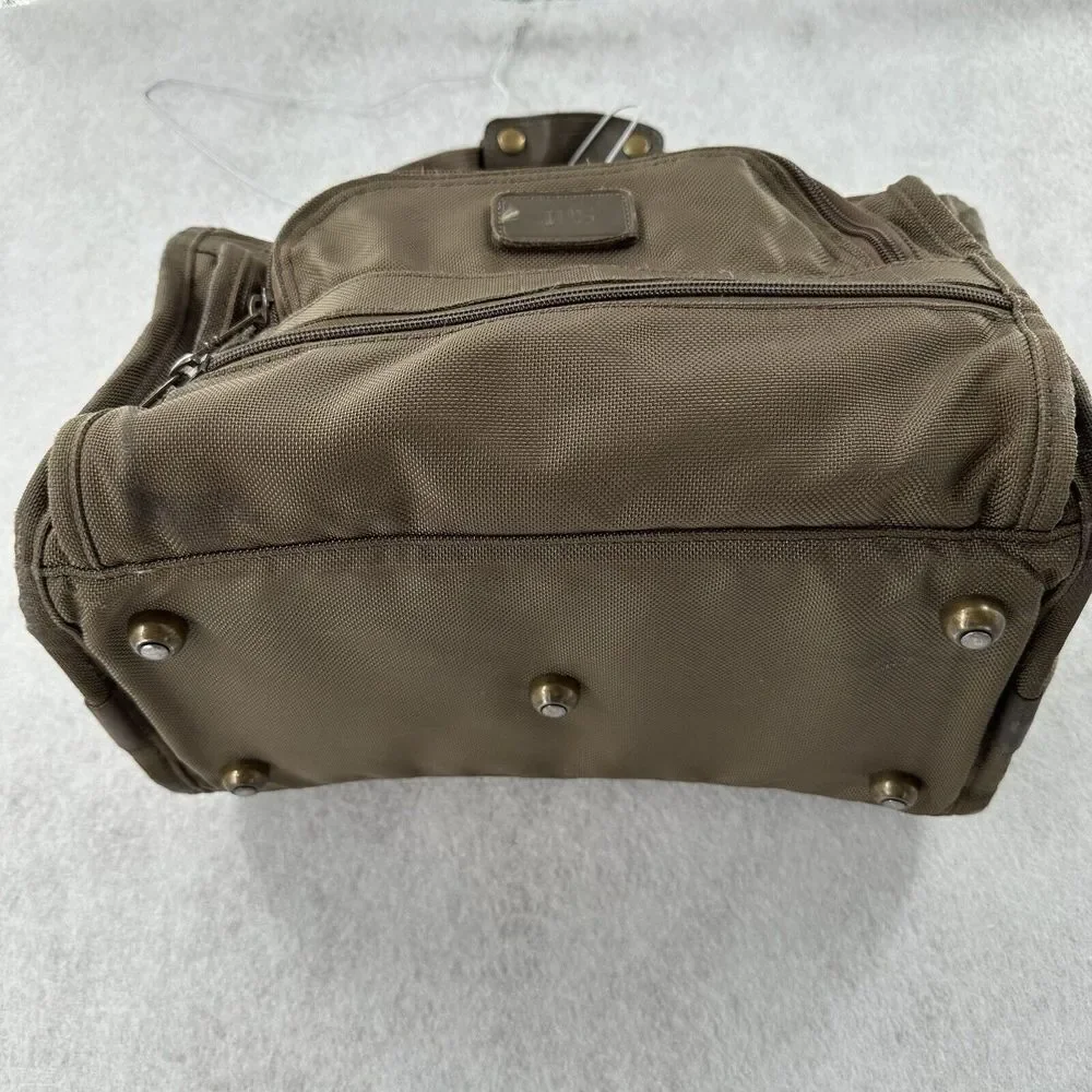 Tumi Ballistic Canvas Small Duffel Bag Weekender - No‎ Shoulder Strap, Monogram